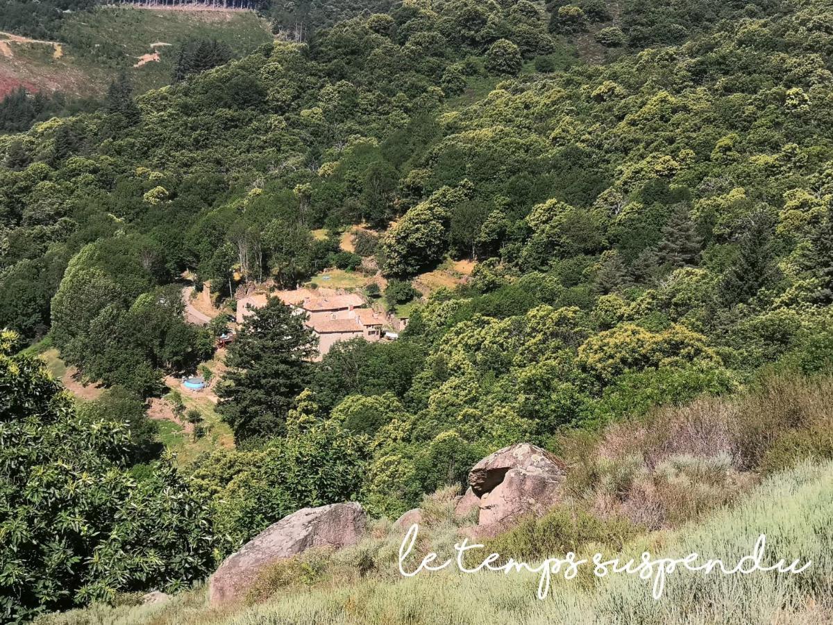 Le Temps Suspendu Villa Saint-Pierreville Exteriör bild